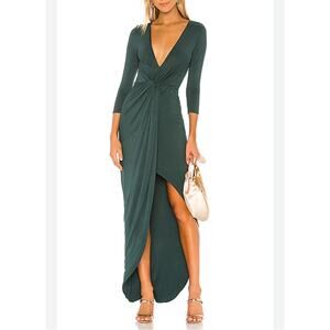 Lovers & Friends Sundance Maxi Dress Everglade Green Women’s Small Cocktail